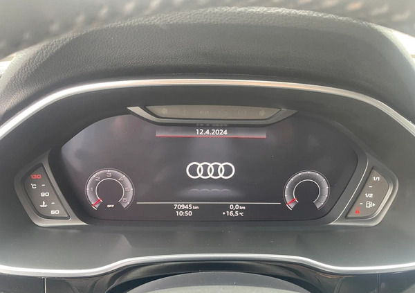 Audi Q3 Sportback cena 92500 przebieg: 70000, rok produkcji 2020 z Glinojeck małe 667